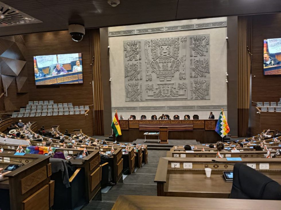 Choquehuanca descarta convocar a sesión por las judiciales y Andrónico le pregunta ‘¿cuál es el miedo?’