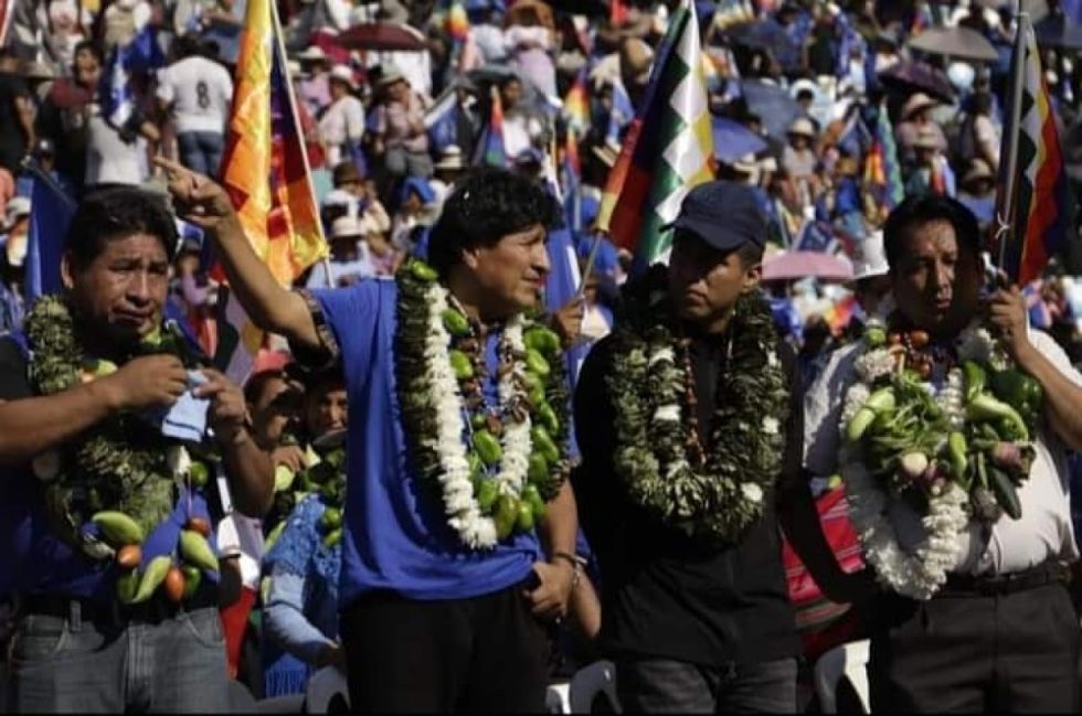 Proclaman a Evo Morales candidato para 2025 en concentración que reemplazó a congreso del MAS