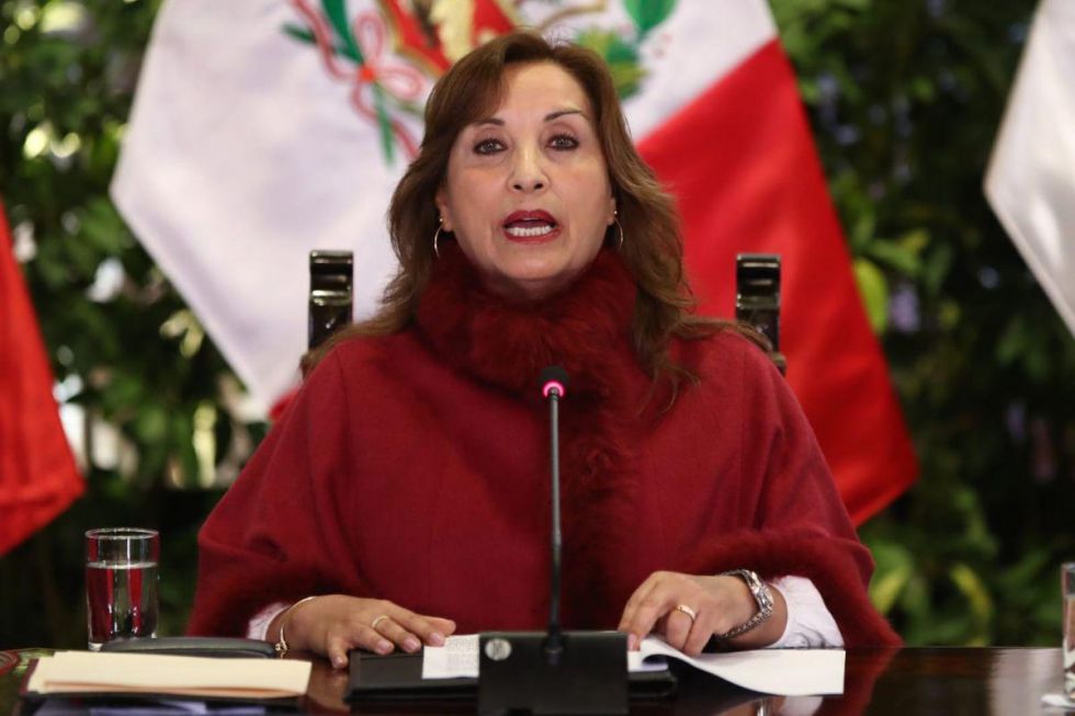 Dina Boluarte responde a su alta desaprobación