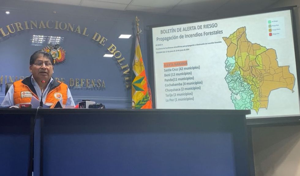 Emiten alerta naranja por riego de incendios forestales en 74 municipios