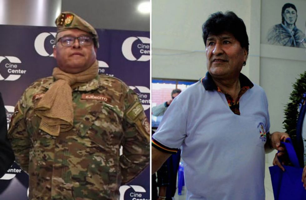 Jefe militar dice que Evo no puede ser presidente y advierte con detenerlo