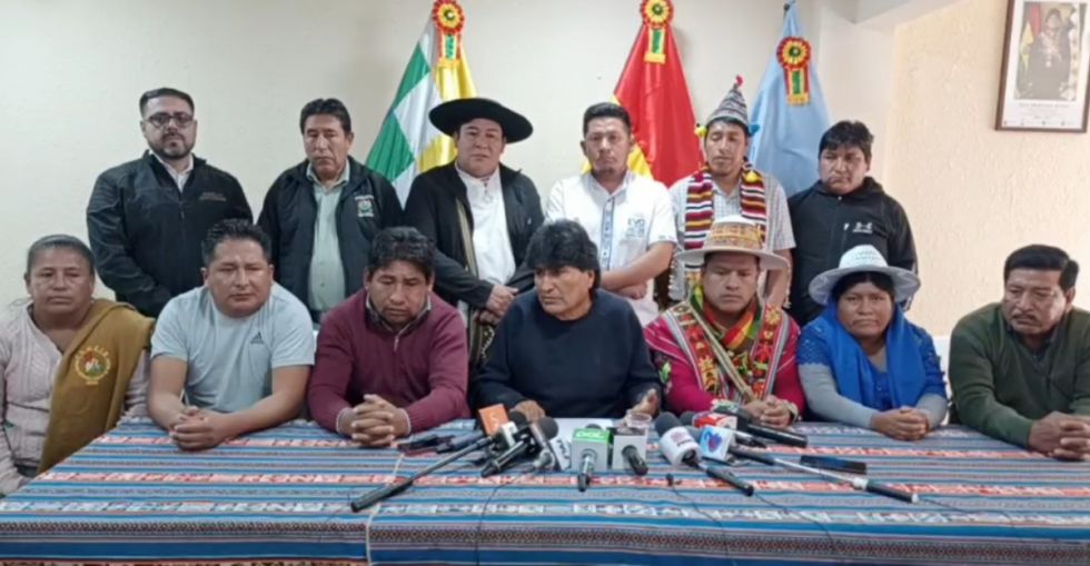 Evo convoca  a “arcistas”  por congreso  del MAS