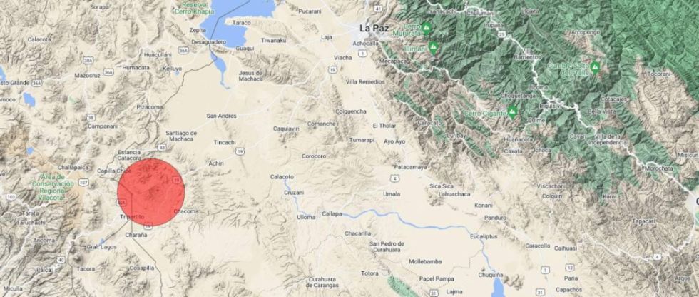 Registran sismo de 5.6 grados en La Paz