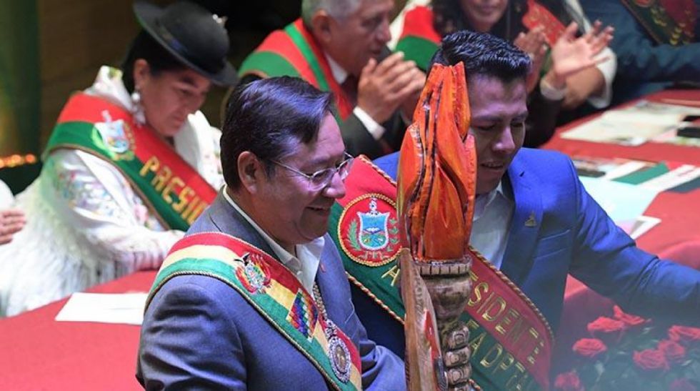 Presidente anuncia un "megacampo" de hidrocarburos en el norte paceño