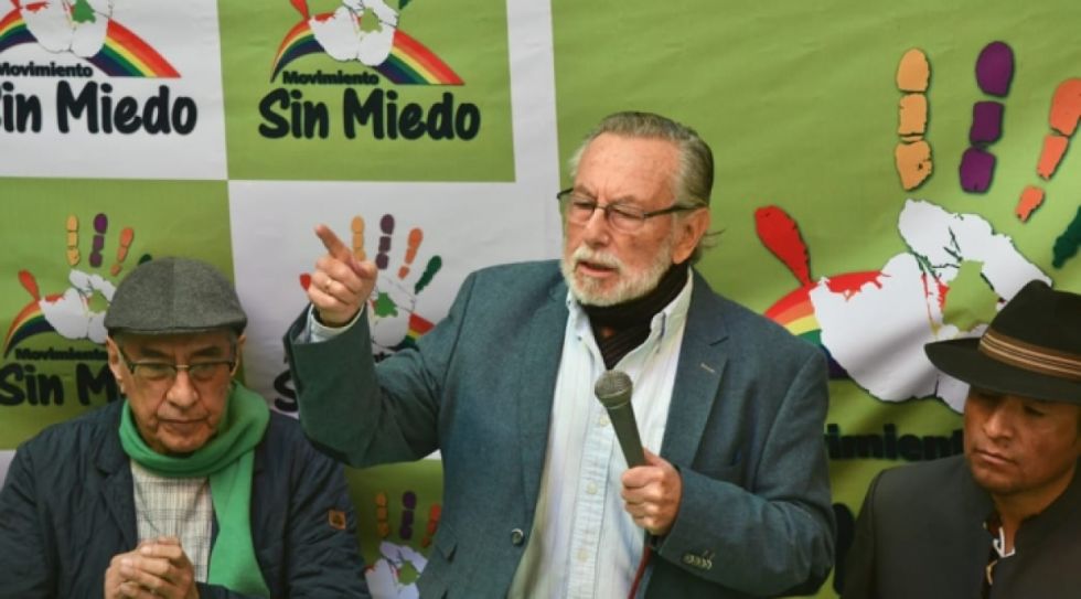 Juan del Granado relanza el Movimiento Sin Miedo, buscará una "coalición política" para el 2025