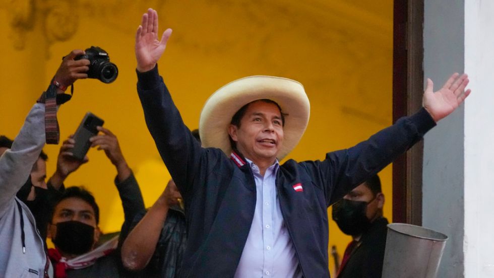 Castillo busca postular a la Presidencia de Perú