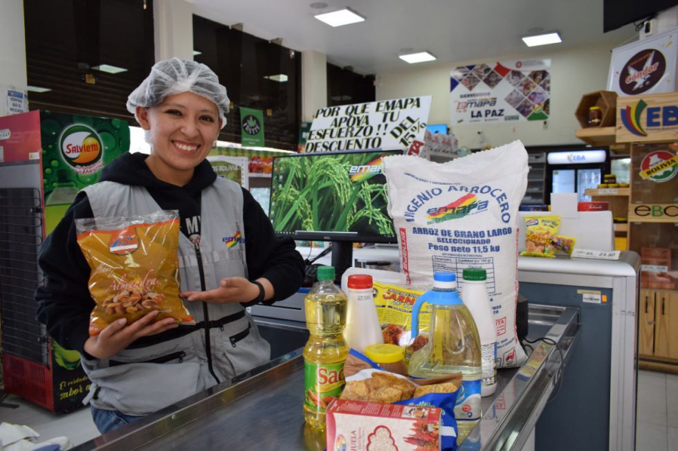 Emapa garantiza alimentos a precios estables