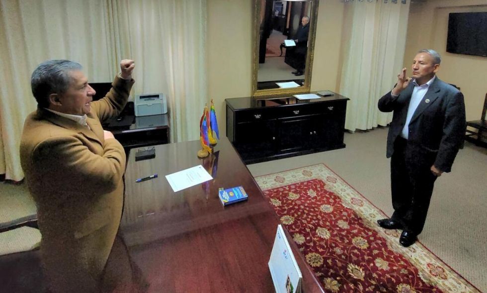 Posesionan a nuevo Viceministro de Lucha contra el Contrabando