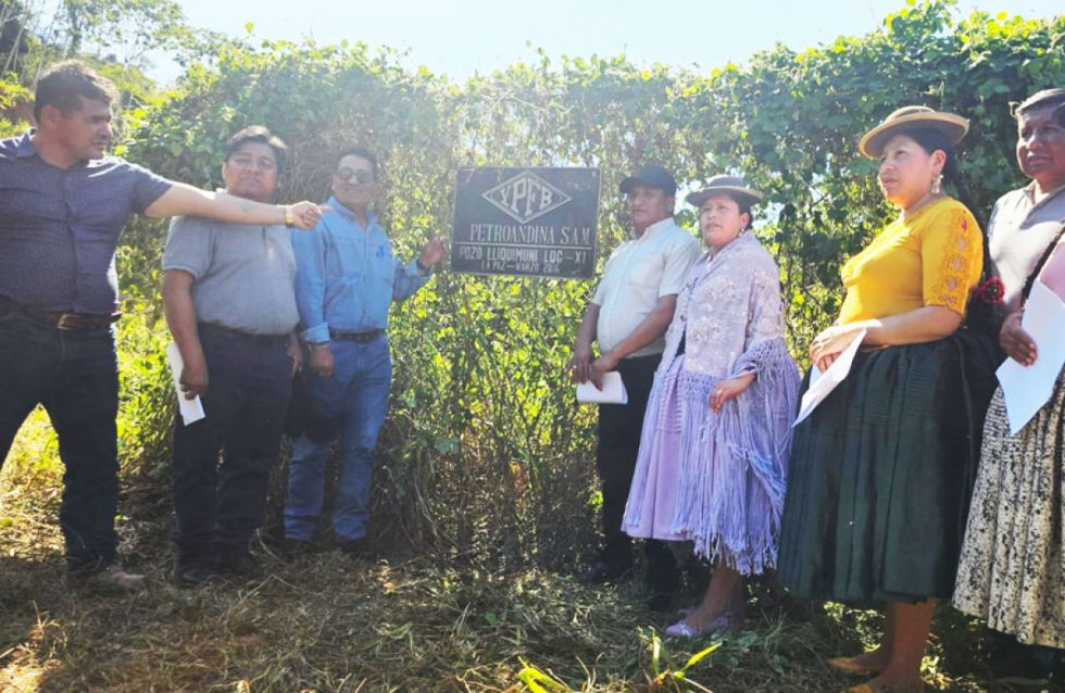 ‘Arcistas’ van al norte paceño y fiscalizan el pozo Lliquimuni que fracasó durante la gestión de Evo
