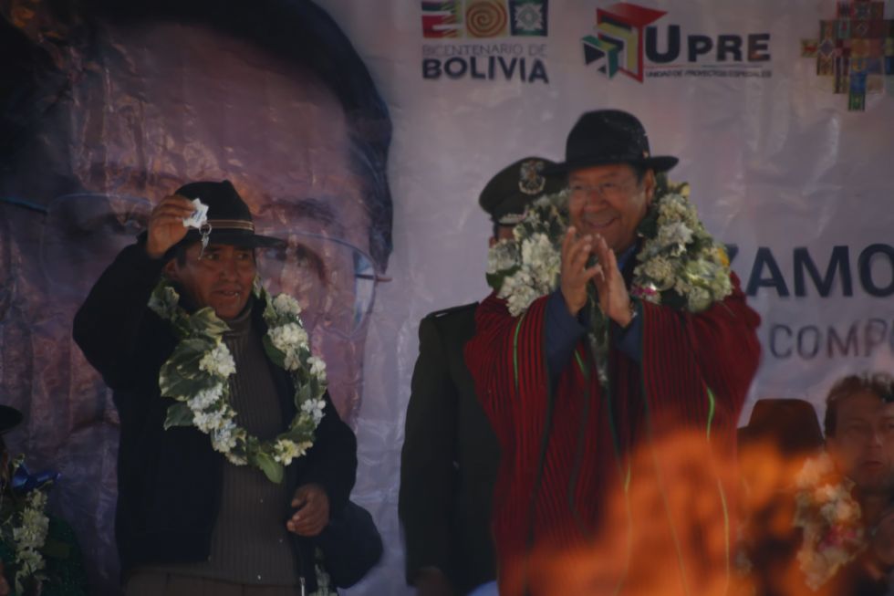Arce ratifica: en Mayaya encontramos un megacampo