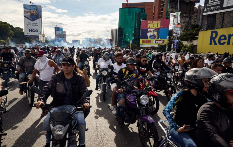 Crecen las protestas y las amenazas tras la elección de Venezuela