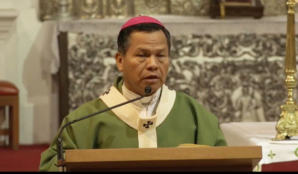 Monseñor Leigue observa una sociedad boliviana entristecida por la maldad y los insultos