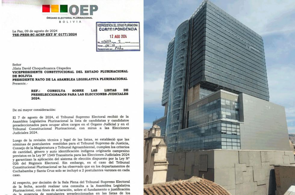 TSE solicita al Legislativo aclarar la falta de postulantes mujeres para el TCP