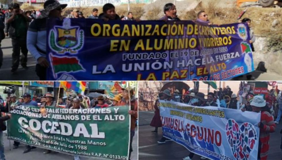 Sectores van a las calles contra el incremento de precios en materias primas y exigen controles