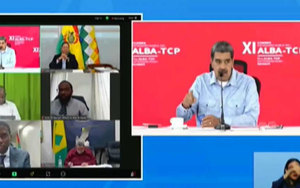 Arce da respaldo a Maduro frente a acusaciones de fraude; éste le agradece a él y ‘todo el pueblo de Bolivia’