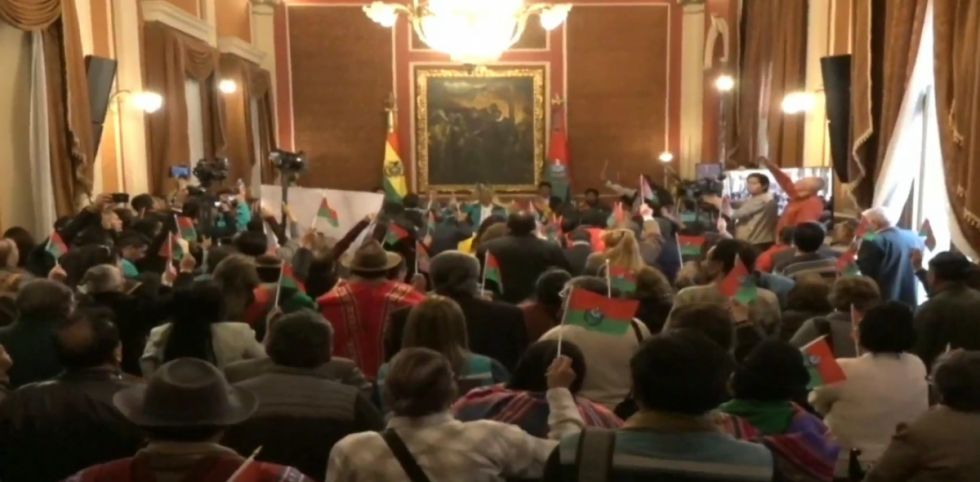 Asambleas de la Paceñidad y Cruceñidad rechazan el Censo