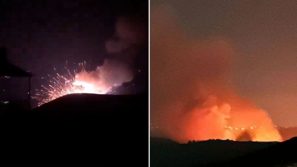 Reportan ataques con cohetes en el sur del Líbano (VIDEO)