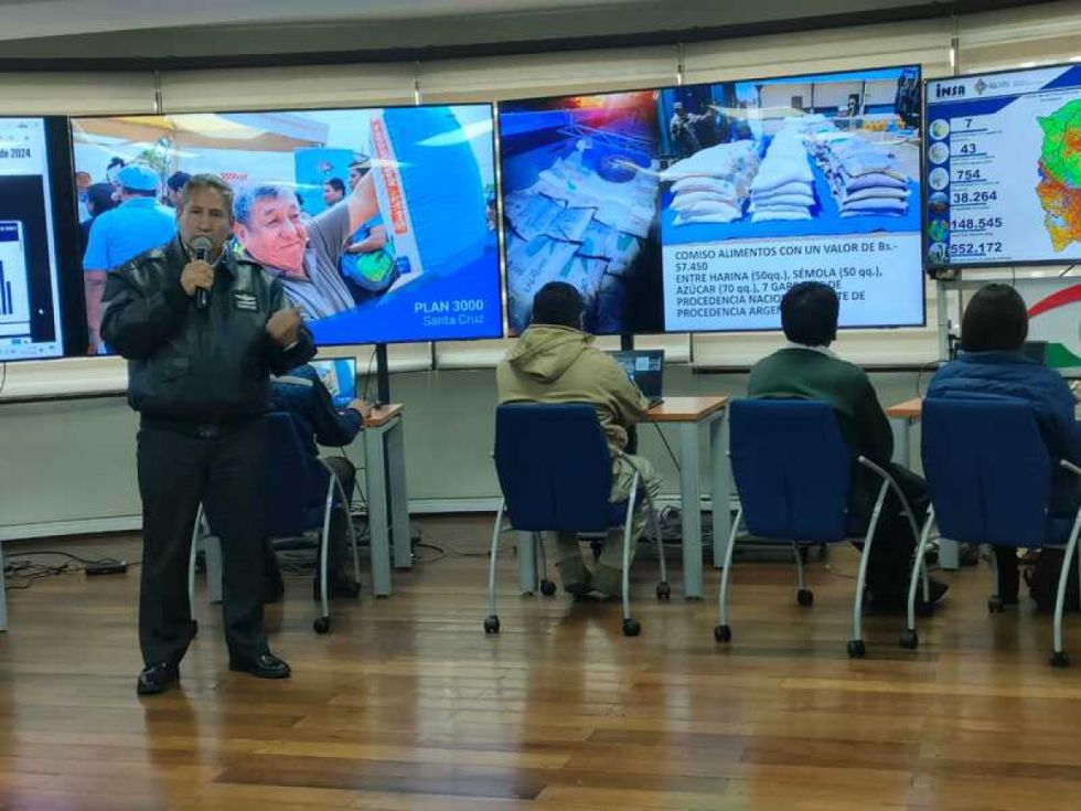 Incautación al contrabando asciende a Bs 353 MM