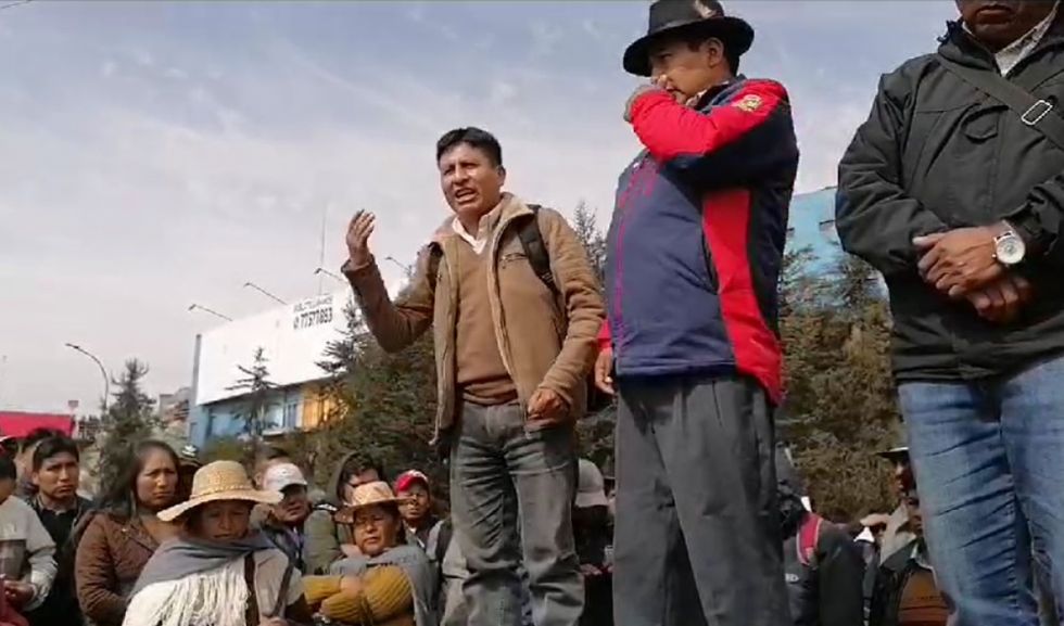 Dirigente alteño: ‘Evo nos ha llevado a la quiebra y ahora este Gobierno nos está llevando a la bancarrota’