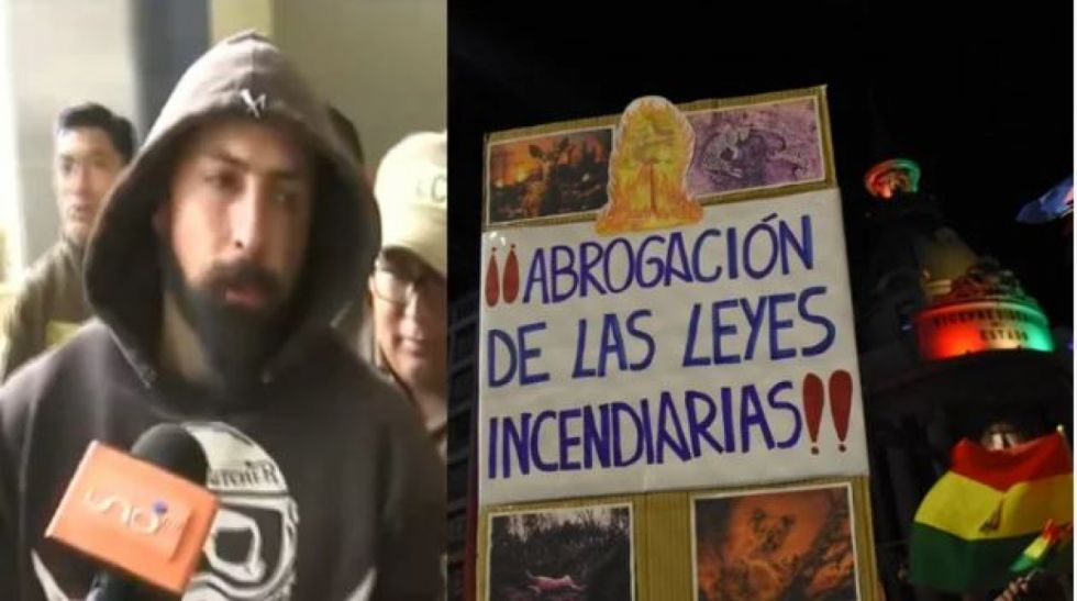 Aprehenden a activista ambiental en protesta contra quemas indiscriminadas