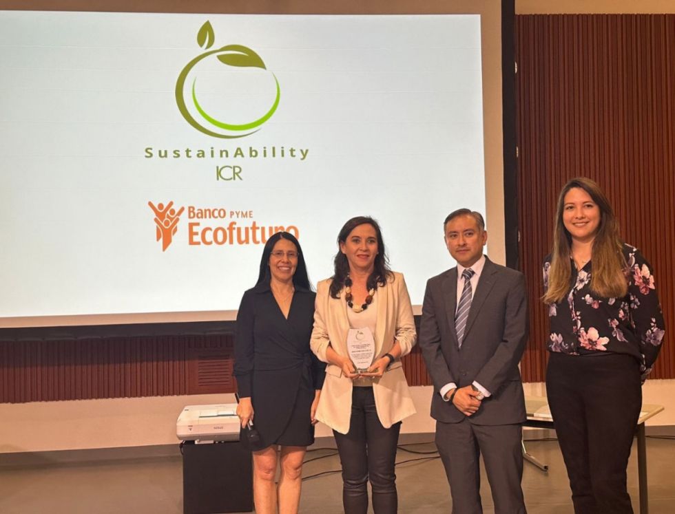 Destacan el Reporte de Sostenibilidad de Banco Ecofuturo 