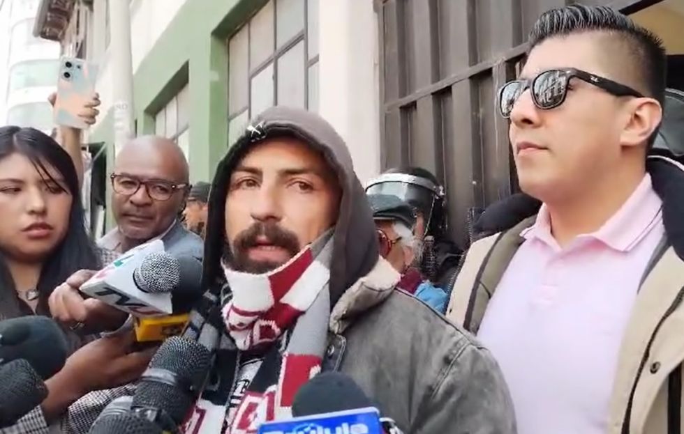 Liberan al activista aprehendido durante una marcha de protesta en La Paz contra las ‘leyes incendiarias’