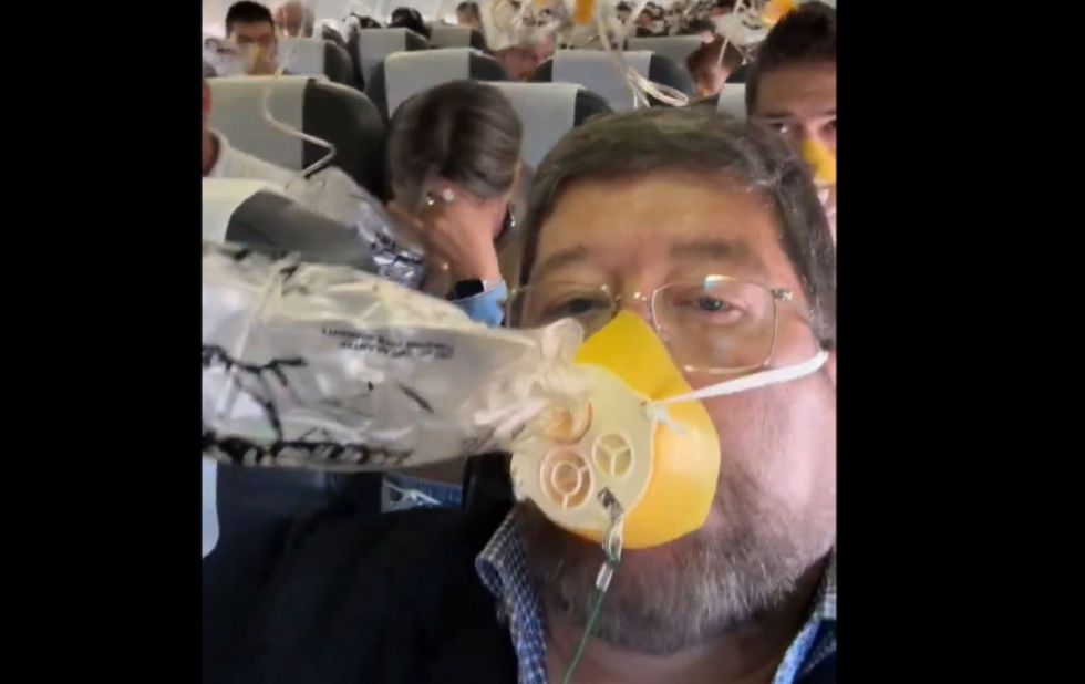 Samuel y Tuto estaban en el vuelo de BoA que sufrió despresurización