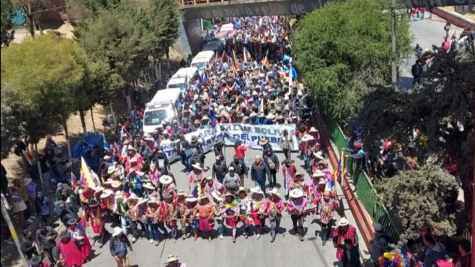 Senador dice que Evo "salvará" Bolivia nacionalizando empresas extranjeras y con sus "amigos" de la región