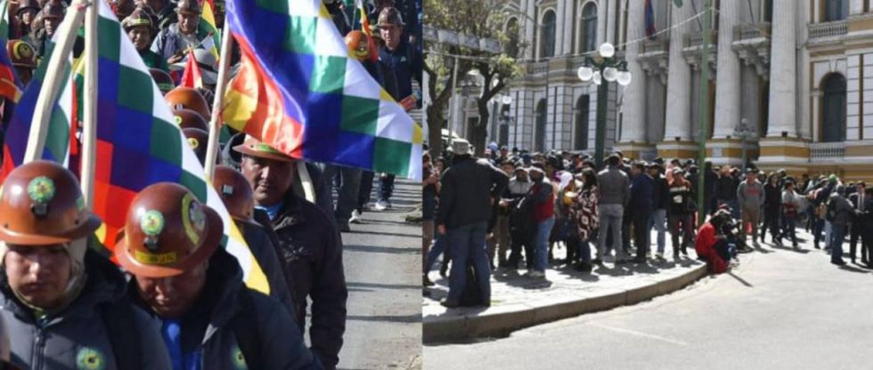 Tensiones entre bloques del MAS: Marcha de Evo Morales y defensa del Gobierno de Luis Arce