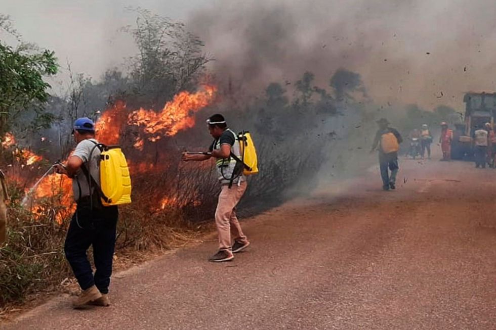 Reportan más de 5.500 focos de calor en Bolivia