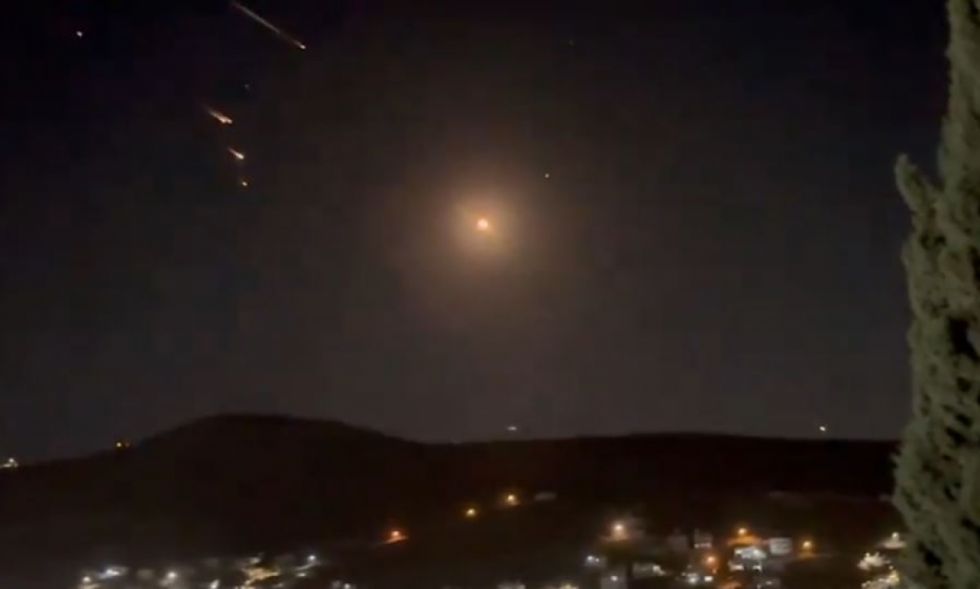 PRIMERAS IMÁGENES: Ataques con misiles contra Israel