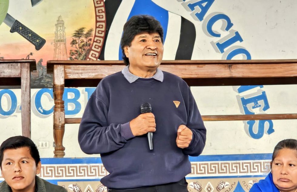 Evo califica de "fascista" al gobierno de Luis Arce 