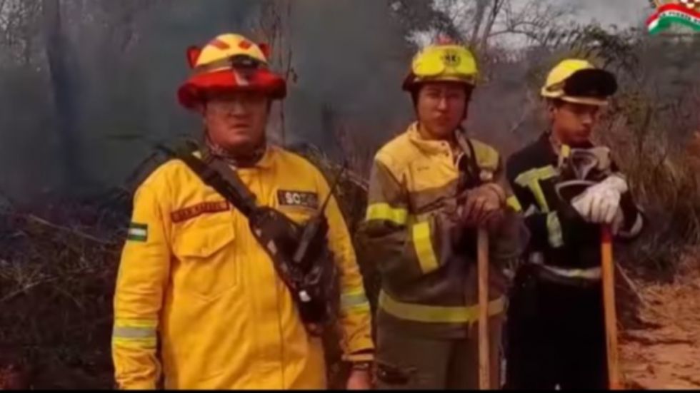 Alcalde de San Rafael dice que se resignaron a no recibir apoyo del Gobierno para combatir el fuego