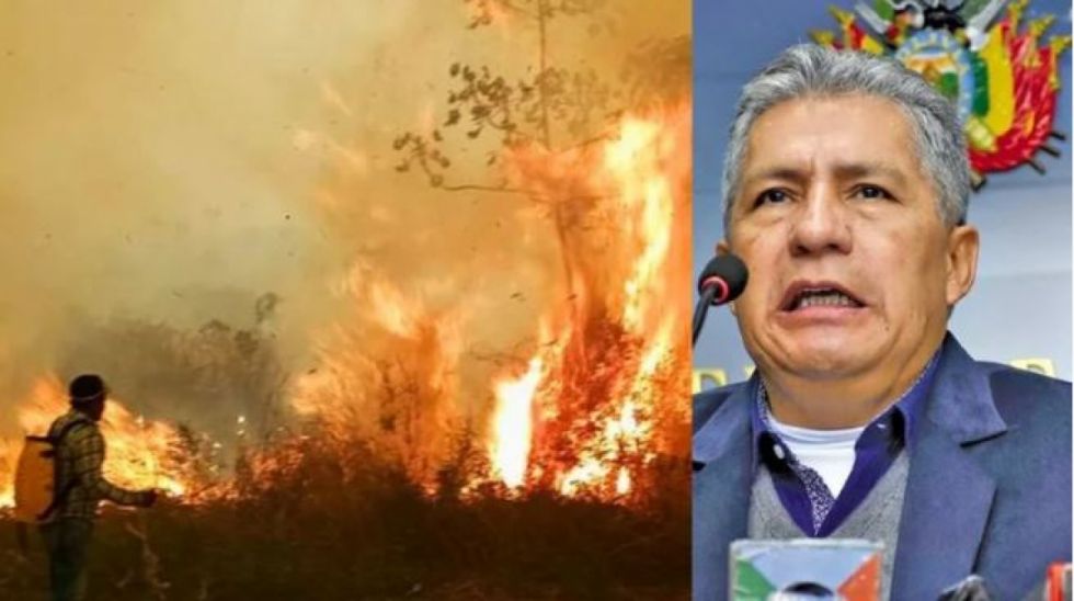Ministro Edmundo Novillo afirma que "mientras se apagan incendios en algunas zonas, otros aparecen"