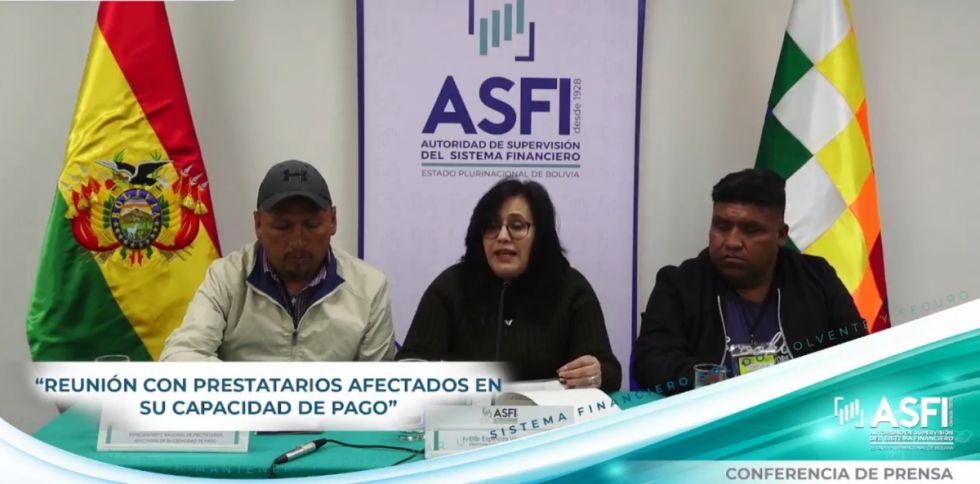 Prestatarios y ASFI acuerdan dar solución a demandas