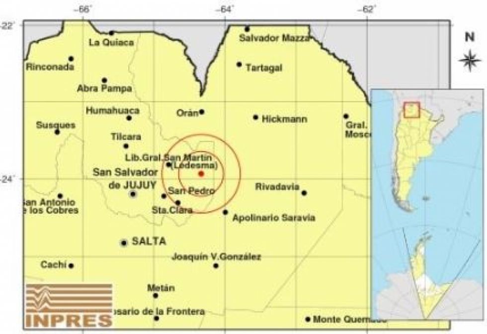 Fuerte temblor en Salta de magnitud 4.8 se sintió en varios barrios