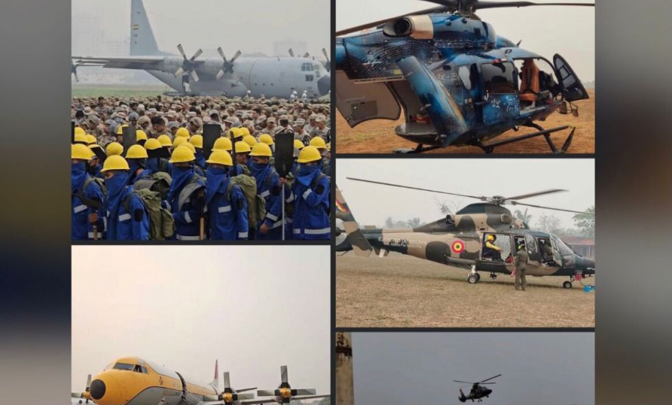 Operativos por tierra y aire apagan 79 incendios
