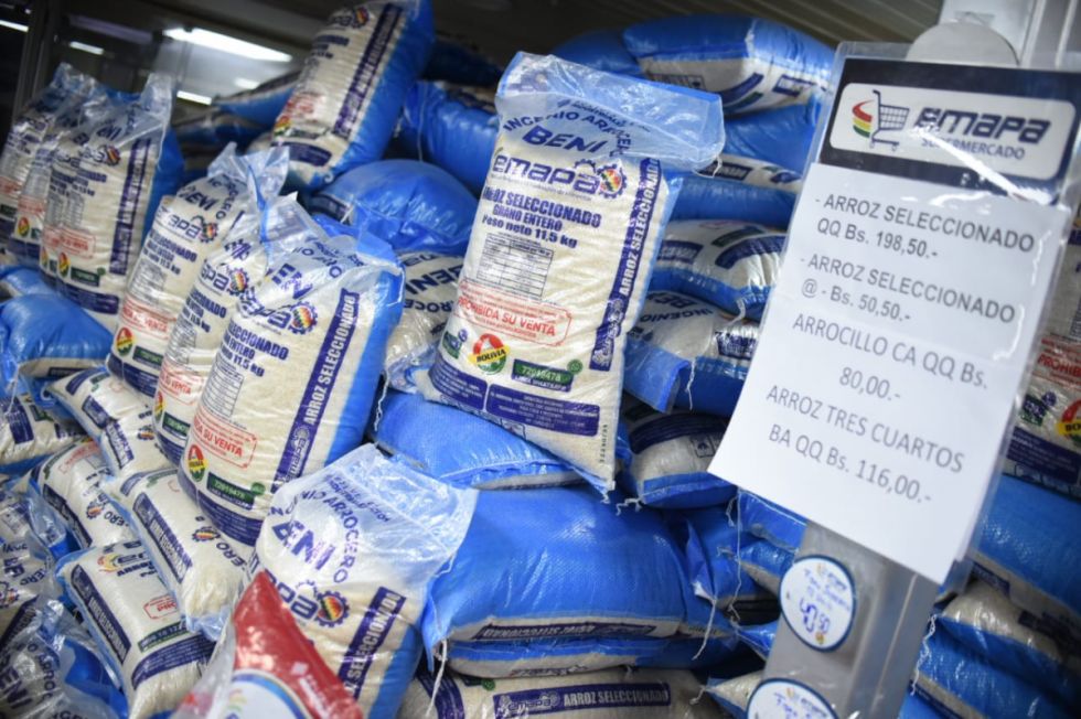 Desde Emapa descartan la escasez de arroz