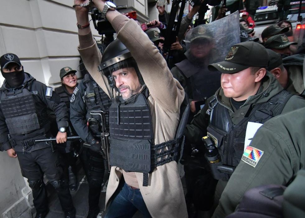 Camacho y Pumari comparecen en La Paz por juicio de caso "Golpe I"