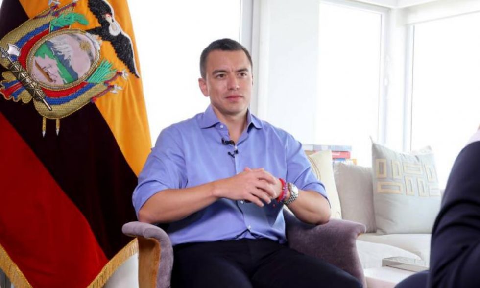 Noboa envía a Parlamento nuevo proyecto económico