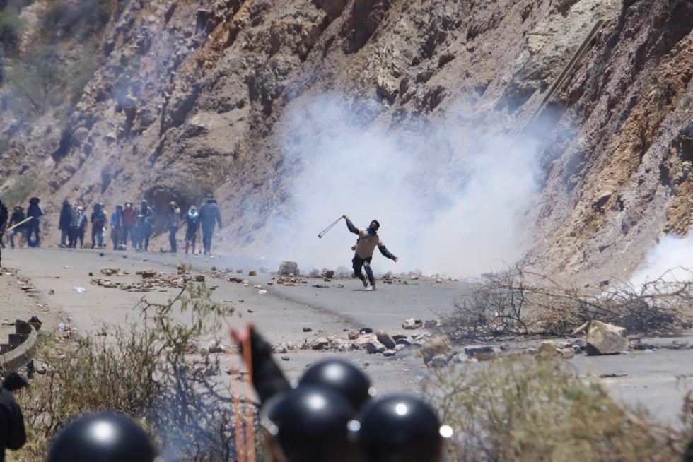 Del Castillo: "La Policía no claudicará en su esfuerzo por restablecer el orden y la paz"