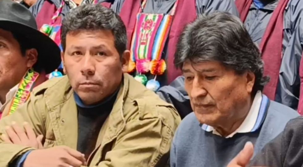 Del Castillo confirma la aprehensión de Humberto Claros, uno de los dirigentes que lideró el bloqueo evista