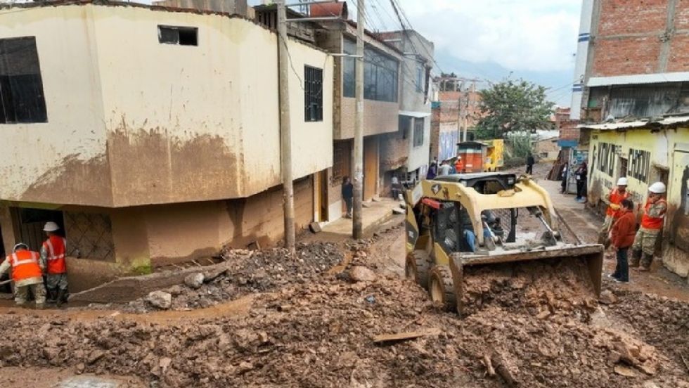Lluvias: en emergencia 2 distritos en Perú