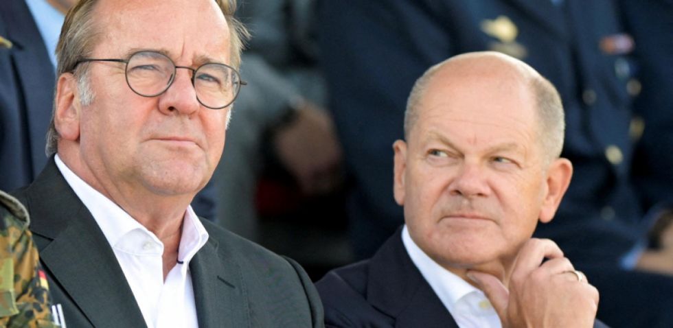 La vacilante silla del canciller Scholz