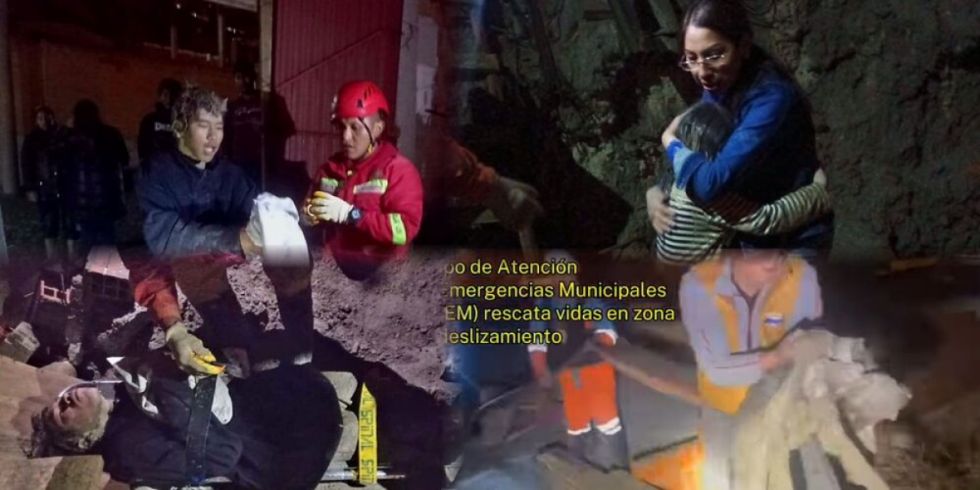 Rescataron a 22 personas de la mazamorra en Bajo LLojeta