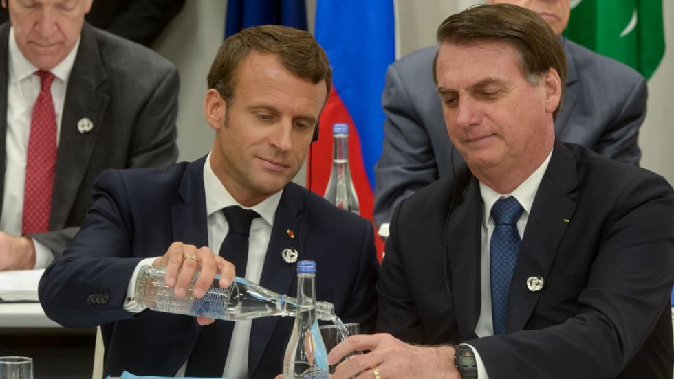 Bolsonaro acusa a Macron de sabotear a Brasil