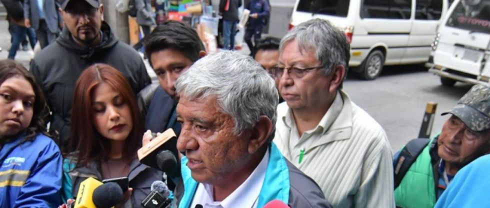 Caso 'mazamorra':  Arias salió de la Fiscalía