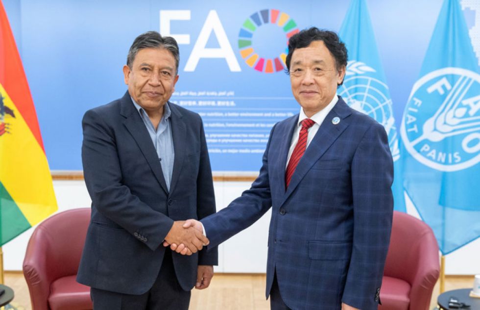 Choquehuanca propone al Director de la FAO declarar el Año Internacional de los Frutos Amazónicos