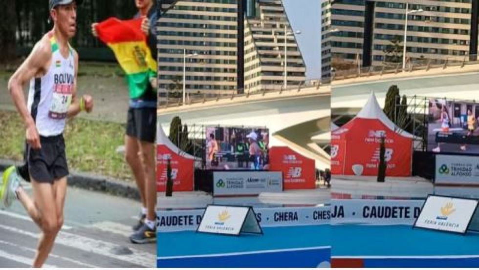 Héctor Garibay abandona la Maratón de Valencia 42K por lesión