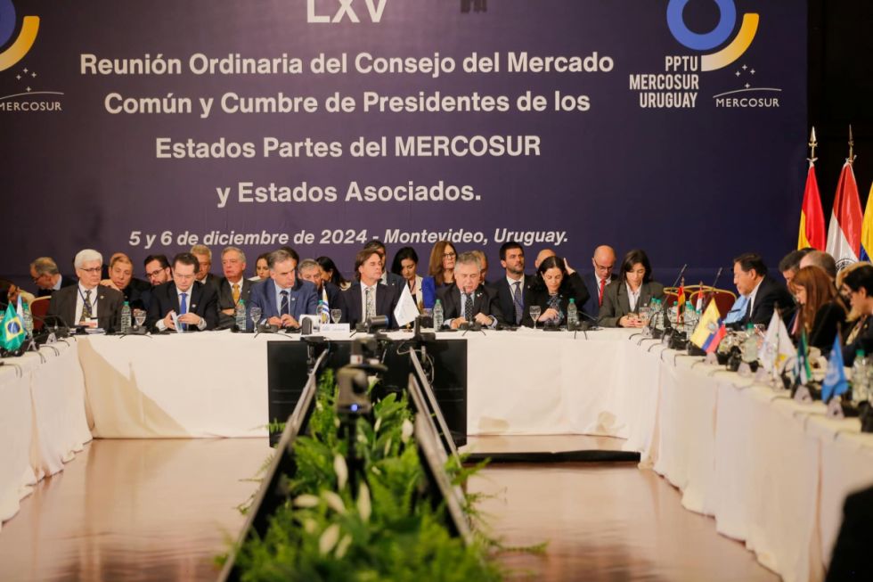 Arce destaca acuerdo entre el Mercosur y la UE